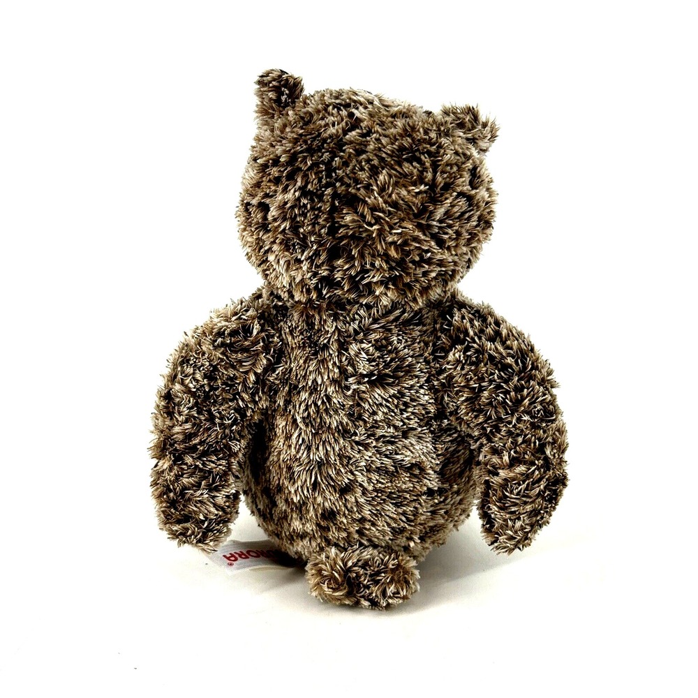 Aurora Great Horned 7" Owl Plush Stuffed Animal Soft‎ Realistic Bird Toy Brown - Picture 6 of 7